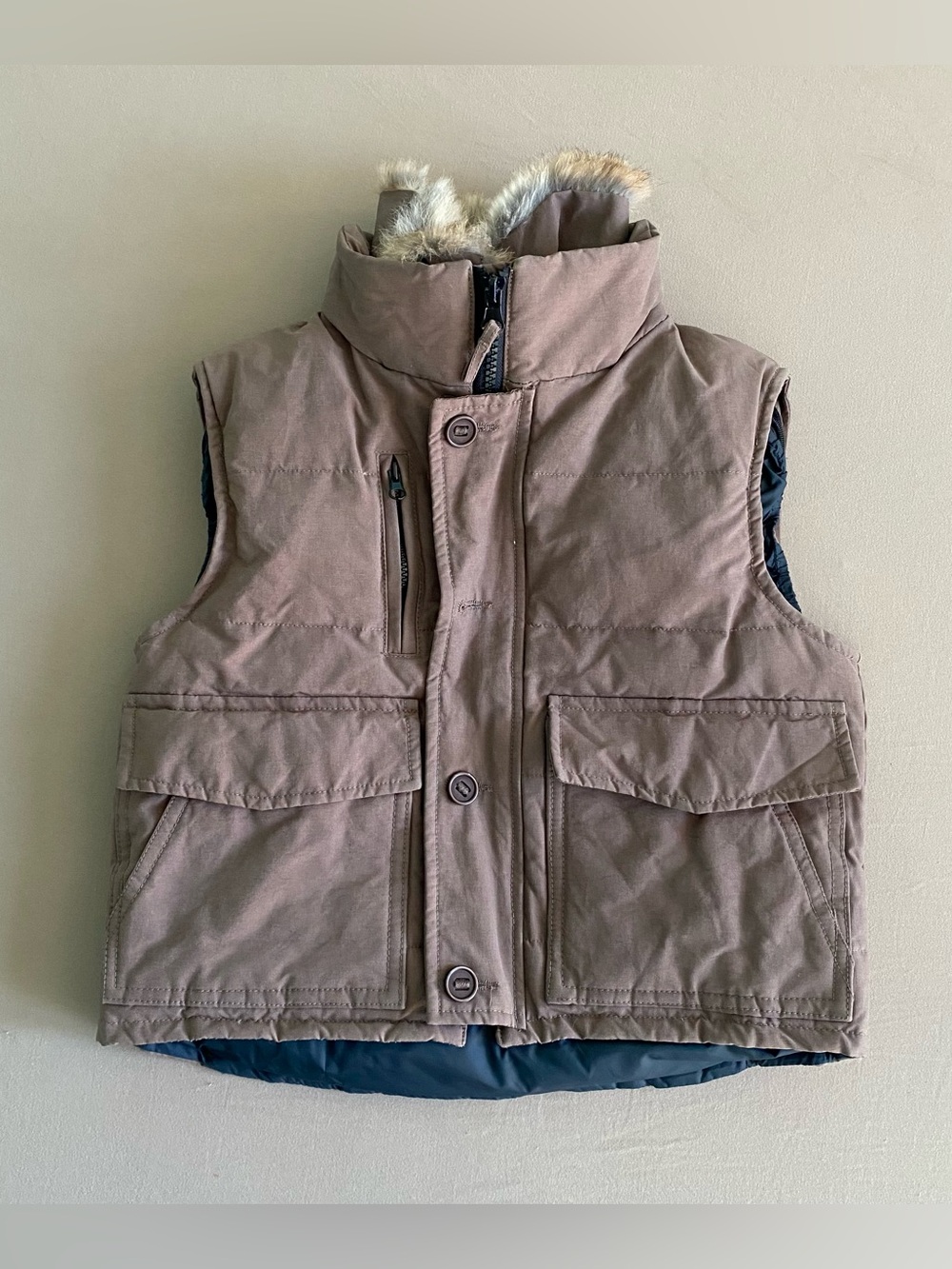 Kids Just Quote Designs Down Puffer Vest